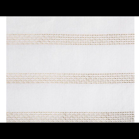 Metallic Stripe Tablecloth White/Gold - Opalhouse™ - Picture 2 of 4